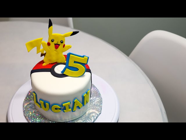 Pokemon Cake tutorial