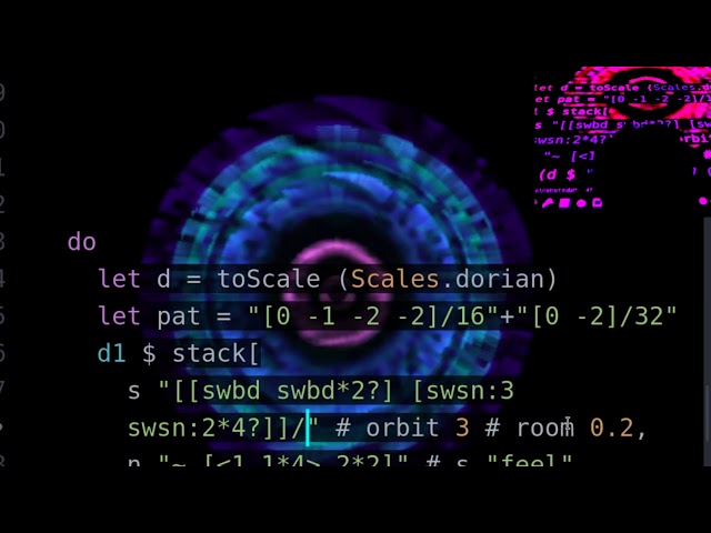 Livecoding ~Ar en Atom 4/8/18