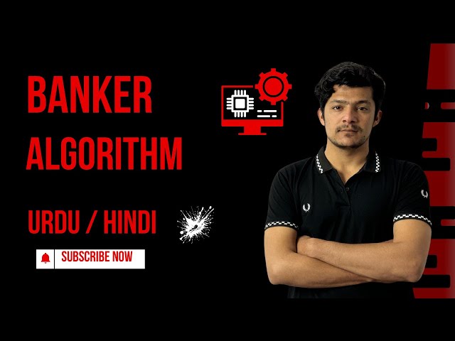 Banker's Algorithm in Hindi/Urdu simple explanation | Operating System