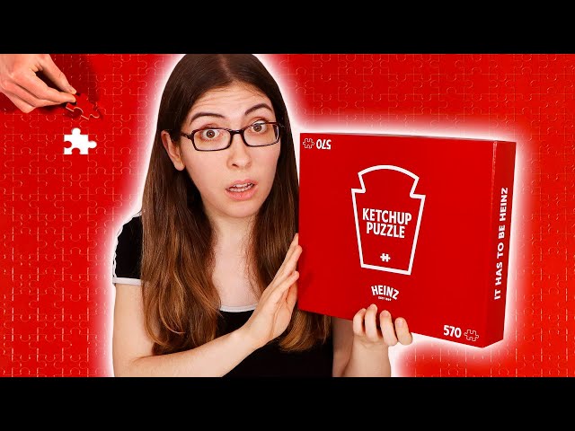Attempting the Heinz Ketchup Puzzle (it's solid red!)