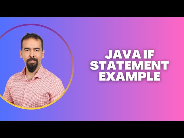 #28 Java if Statement Example – Can the User Drive?