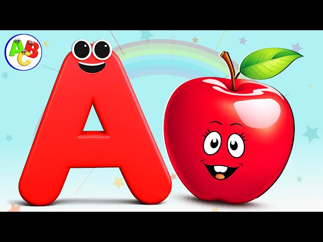 ABC Phonics Song for Kids | A to Z Alphabet Learning 🔤 | Nursery Rhymes for Toddlers 