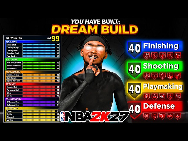 How To Make Your FIRST NBA 2K27 GUARD BUILD… (SAVE VC)