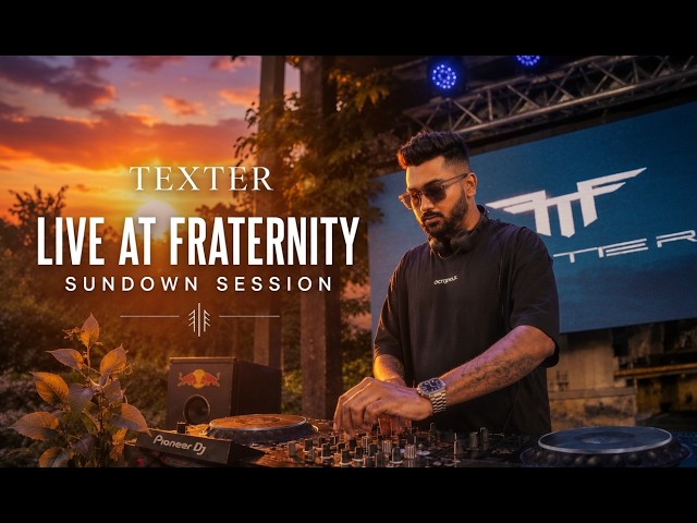 TEXTER Sundown Session | Live at Fraternity Event | 31.05.2026