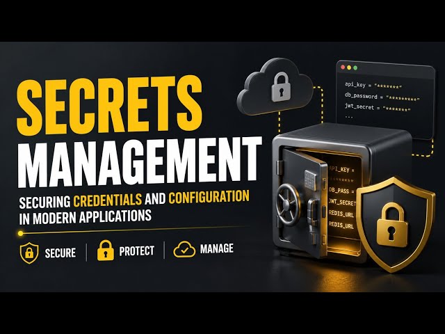 Secrets Management | Securing Credentials and Configuration in Modern Applications | Uplatz