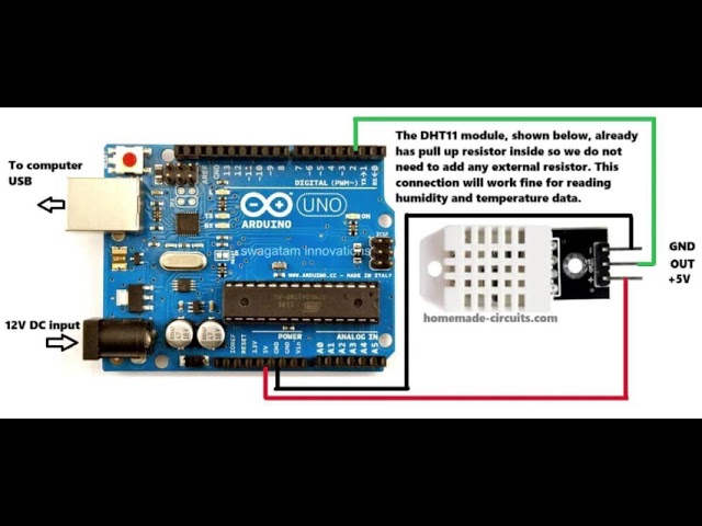 Build this Simple DIY Automatic Humidity Controller with Arduino and DHT11