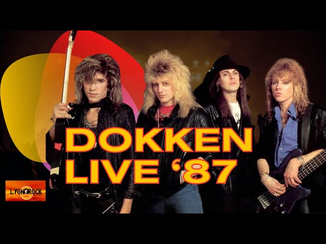 DOKKEN LIVE '87 - Good quality!