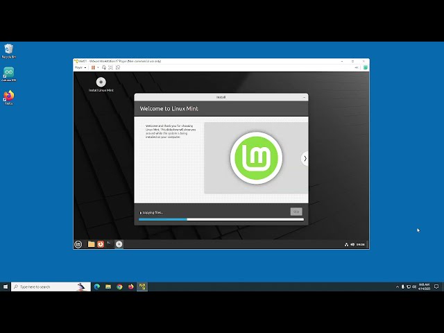 VMware: Install Linux VM on Windows