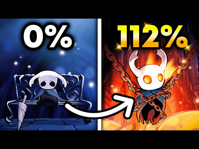 Je n'ai JAMAIS joué à Hollow Knight, donc je l'ai 112% (TOUS les Succès)