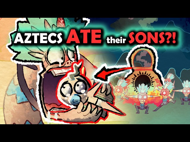Why Aztecs CANNIBALIZED their own SONS