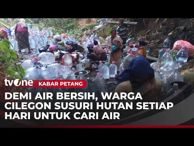 Residents in Cilegon Face Clean Water Crisis for Nearly Four Months | Kabar Petang