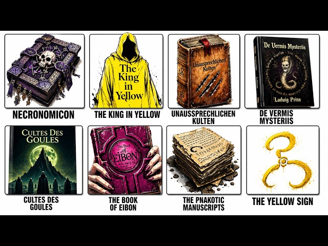 The Most Terrifying Forbidden Books in Cosmic Horror Explained