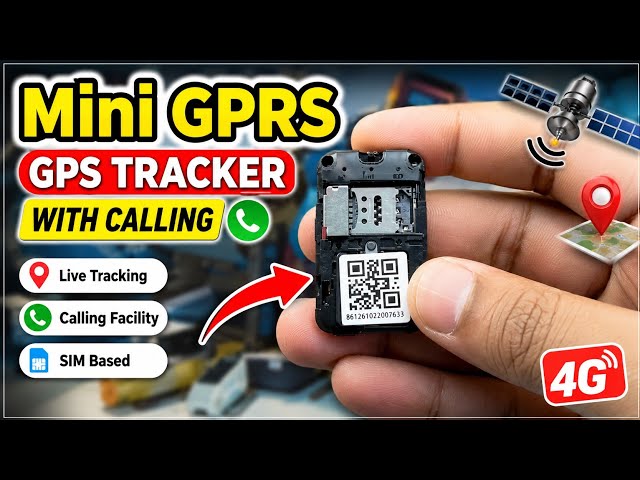 Mini GPRS GPS Tracker With Calling Facility | Live Tracking Device #gprs #viraltech #tech