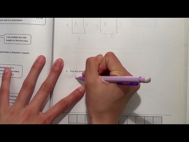 Eureka Math Grade 3 Module 7 Lesson 20 | #mathwithaubrey #homework