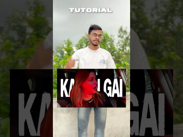 VIRAL CASA TUPKA LYRICS VIDEO EDITING TUTORIAL || CAPCUT EDITING TUTORIAL || #edit #capcut #tutorial