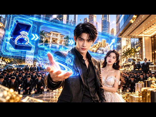 窮小夥娶了校花，誰料寵妻就能十倍返現！給老婆買6萬鑽戒返60萬，買600萬豪宅返6000萬，最後竟成了萬億集團董事長！#drama