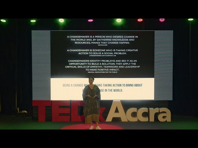 Creative Entrepreneurship: A Mindset for Change | Stefania Manfreda | TEDxAccra
