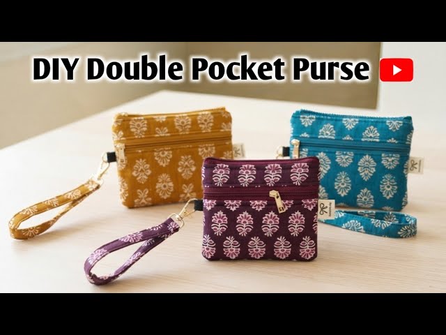 DIY Purse Cutting and Stitching Easy Sewing Tutorial | Beginner's Friendly!! DIY Sewing Projects