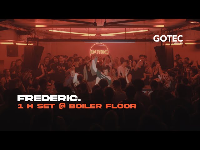 Frederic. | Boiler Floor - Gotec Club | 1H Groove Set