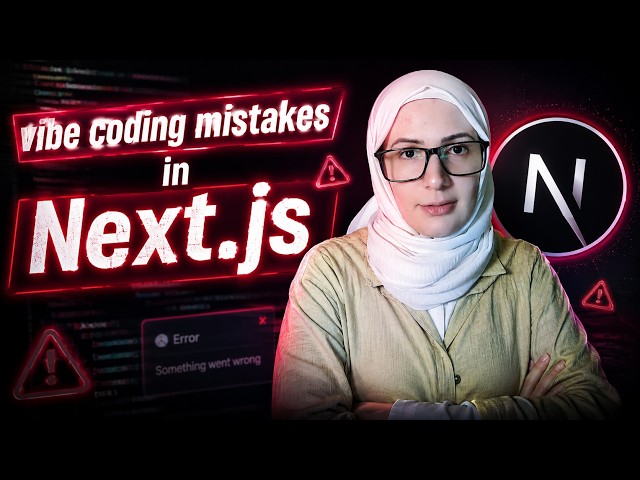 أخطاء ما حكالك عنها حدا بالـ Next.js: كودك شغال، بس بطيء والسبب هو vibe coding الخاطئ