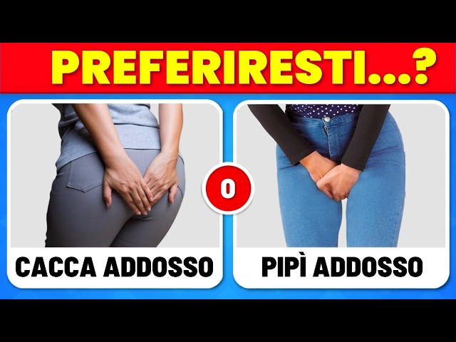 PREFERIRESTI...? 50 Scelte Difficili da Fare 😱 Scegli una risposta