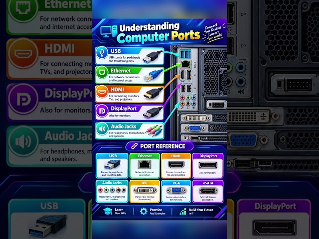 Learn The Essential Computer Ports