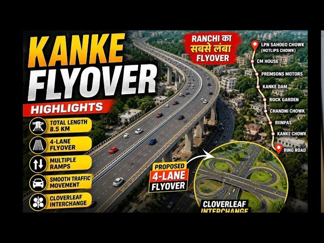 Kanke Flyover 