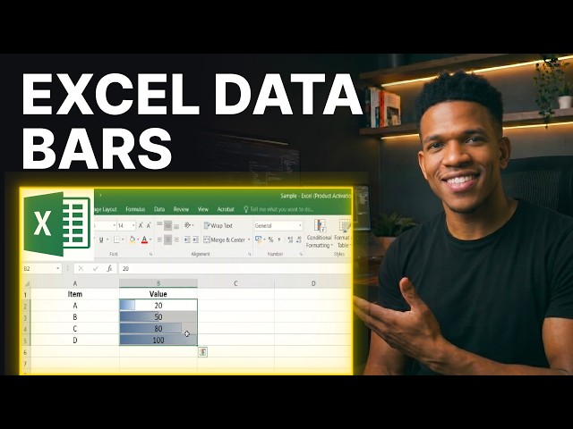 How to Create Data Bars with Excel Conditional Formatting (2026) | Step-by-Step