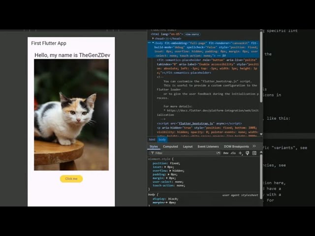 How to Make a Simple Flutter App with Images & Buttons
