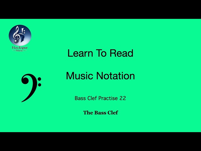 Learn Bass Clef Notes – “Name the Note” Piano Drill | Hawkspur Music Practise 0022
