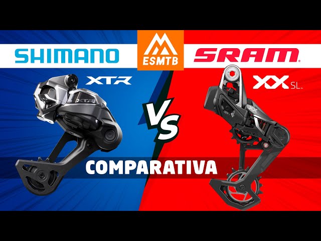 Shimano XTR Di2 vs SRAM XX SL: Who Wins the MTB E-Duo?
