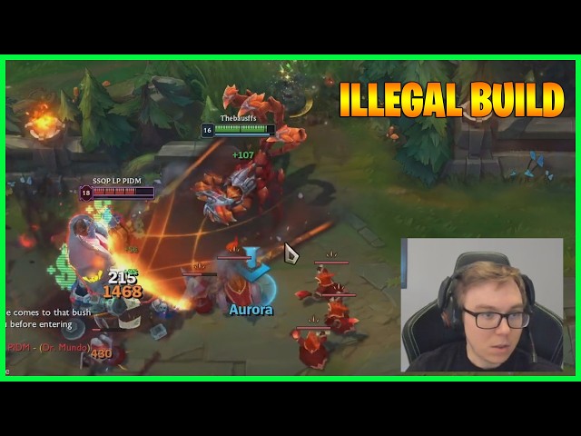 "The MOST ILLEGAL Skarner Build By Thebausffs...LoL Daily Moments Ep 3420