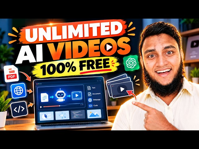 Unlimited AI Videos - Create AI Explainer Videos with Scrimba 🤯 | Turn Any Topic into a Video