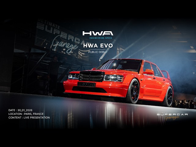 HWA Evo: Public Debut | Ultimate Supercar Garage 2026