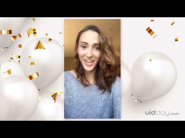 Birthday Video Message Ideas for Mom