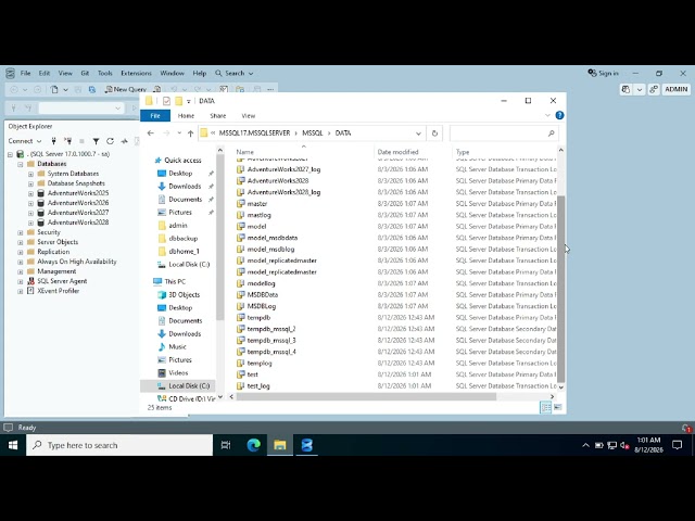 How to attach and deattach the Sql Server database