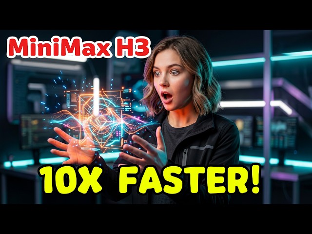 Master MiniMax H3: 10x Faster, Low VRAM & 2K Resolution | ComfyUI Workflow