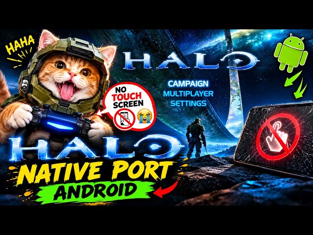 HOW TO GET HALO NATIVE PORT FOR ANDROID TUTORIAL XBOX
