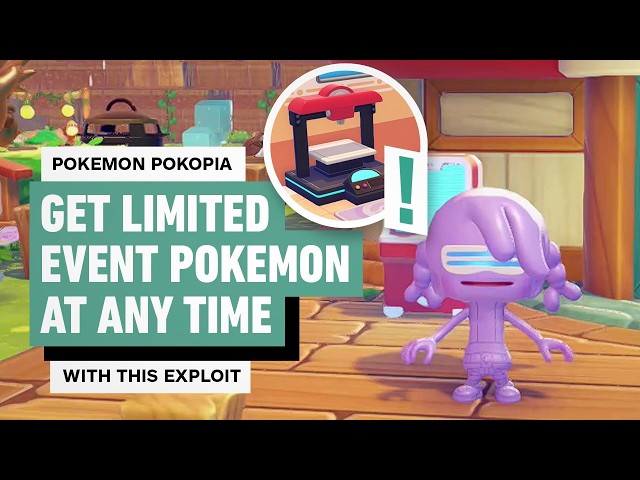 Pokemon Pokopia Exploit - Get Limited Event Pokemon ANY Time