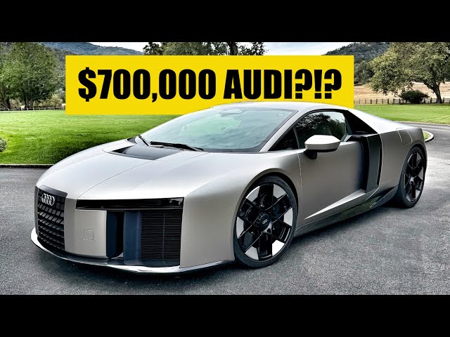 Driving Audi's $700,000 Baby Hypercar, the 2028 Nuvolari