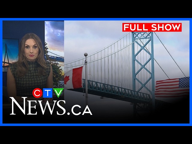 Canada puts tariffs on U.S. products | CTV News Windsor at six for Aug. 25, 2026