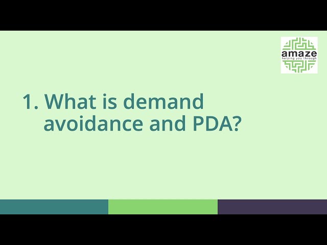 Understanding Demand Avoidance workshop | Amaze