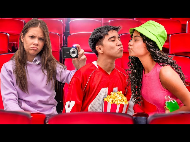 PAPUYO BESÓ a otra en el CINE 😡 (familia Virales)