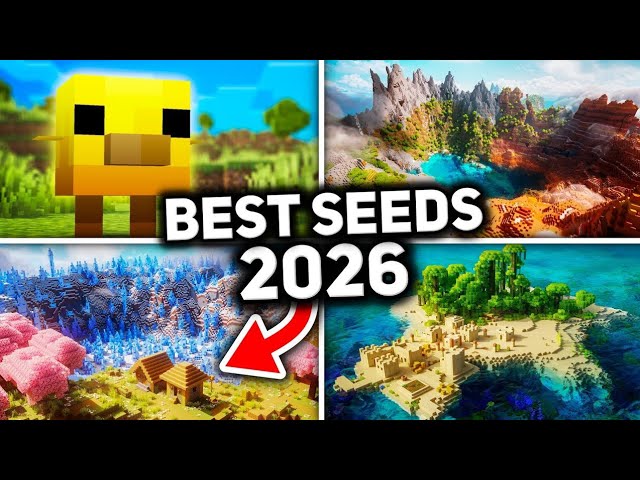 TOP 26 NEW MINECRAFT SEEDS FOR 2026 [JAVA & BEDROCK] BY @MinecraftAndChill 