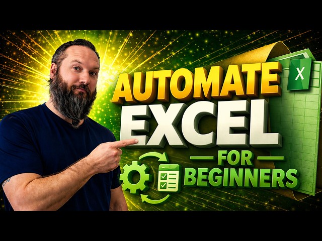 The First MUST-DO Steps for Automating Excel