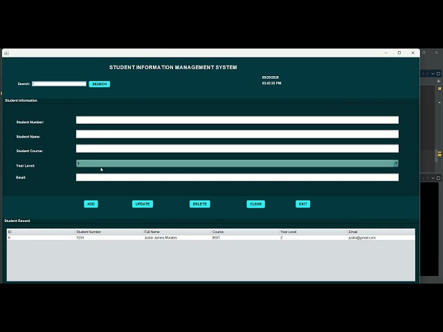 Student Information Management System