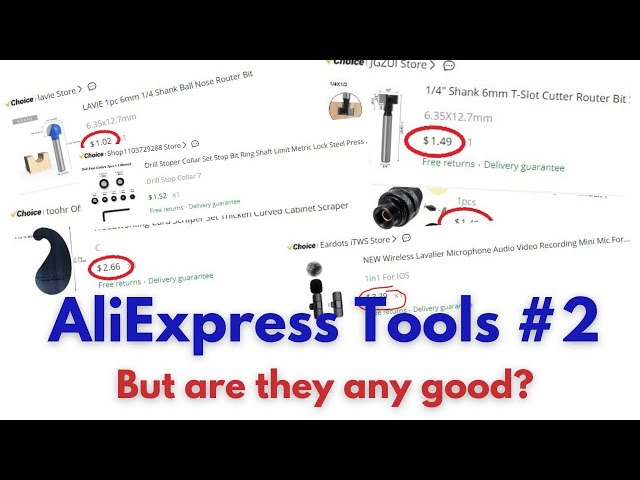Tool reviews | AliExpress tools and accessories unboxing and review