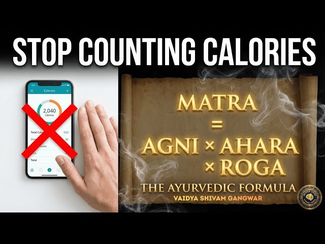 The Ayurvedic Algorithm : Why Calorie Counting Fails | Vaidya Shivam Gangwar