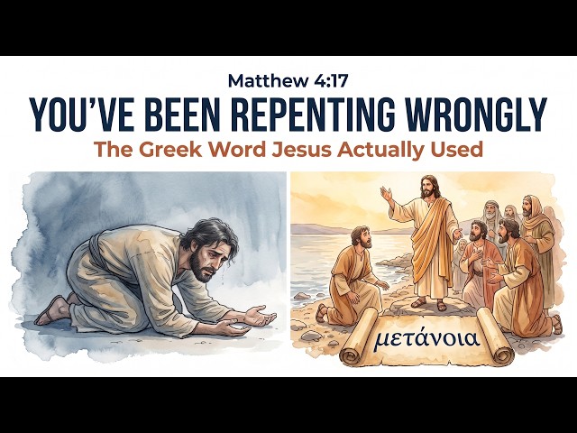 “Repentance” Doesn’t Mean What You Think | The Greek Word Jesus Actually Used