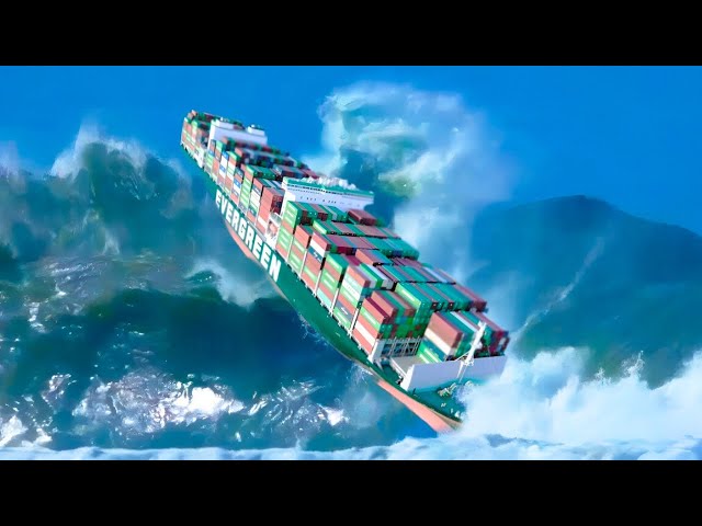 This is why MONSTER WAVES can't SINK BIG SHIPS during storms